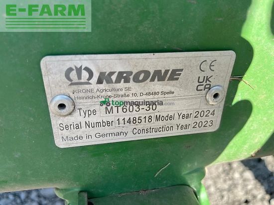 Cortacésped manual - Krone - ec b 870