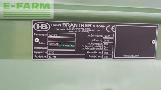 Volquet - Brantner - ta 10.041