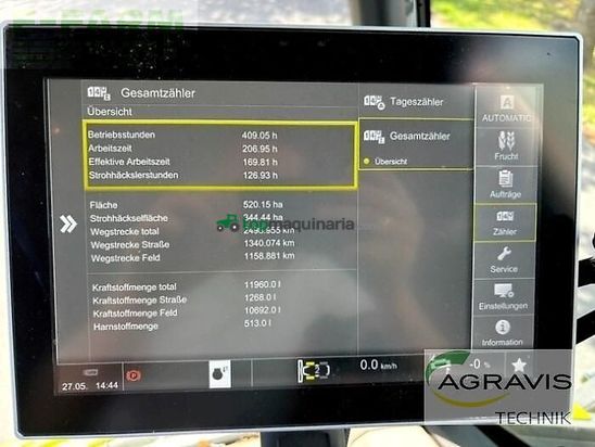 Cosechadora de Cereal - Claas - lexion 6700