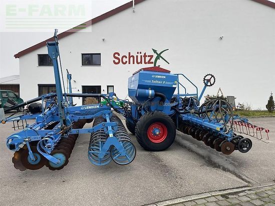 Sembradora - Lemken - solitär 9 mit scheibenegge lemken heliodor