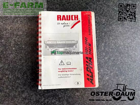 Esparcidor - Rauch - alpha 1131