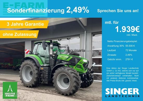 Tractor agrícola - Deutz-Fahr - 6210 ttv warrior agrotron