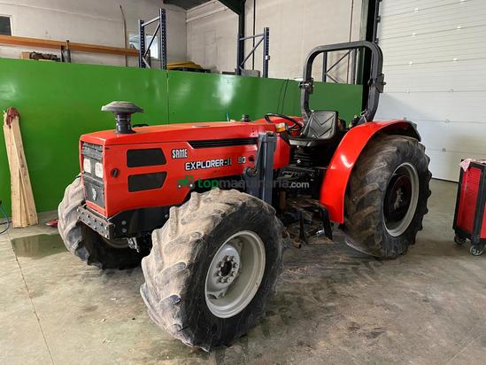 Tractor agrícola - Same - Explorer ll 80 Special bajo con pala Tenias