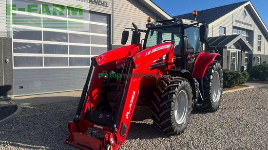 Tractor agrícola - Massey Ferguson - 6715 s dyna6 med frontlæsser