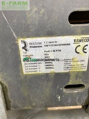 Cuba de purin - Kaweco - profi 1.18 ptw