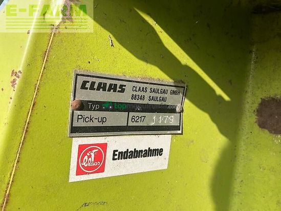Cabezal - Claas - pick up 300