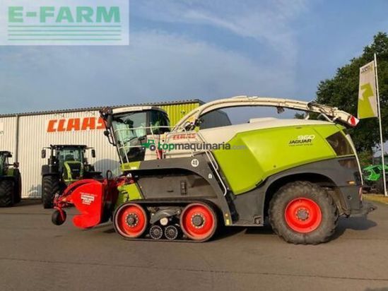 Cosechadora de Cereal - Claas - jaguar 960 terra trac e5