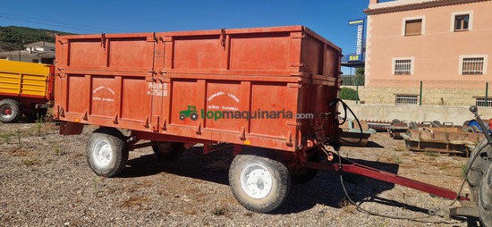 Remolqu agrícola - Remolque Gascon 9000kg tipo galera 