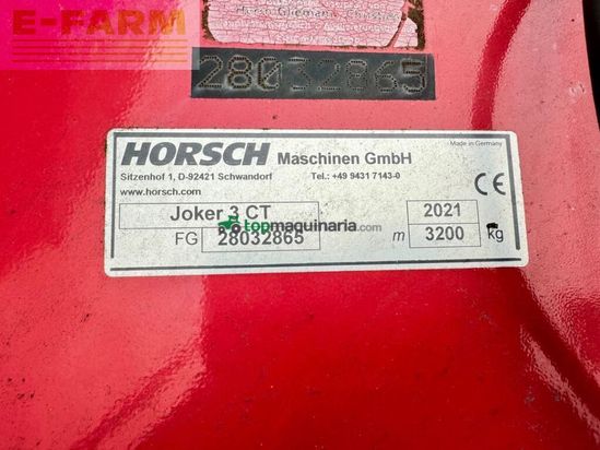 Grada de disco - Horsch - joker 3 ct