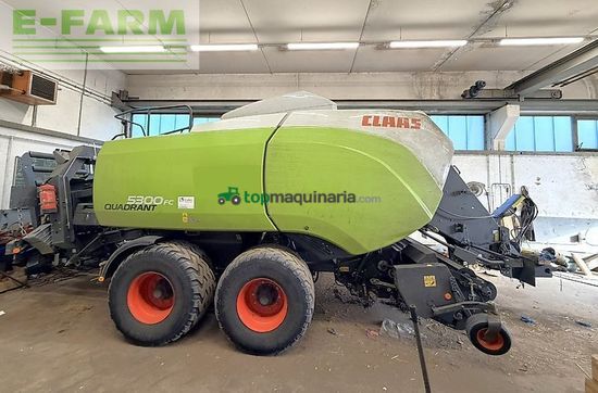 Empacadora gigant - Claas - quadrant 5300 fc tandem - fine cut