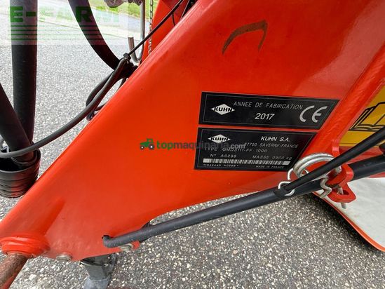 Cortacésped manual - Kuhn - kuhn gmd 3111 lift-control