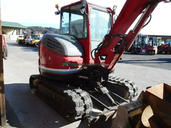 Excavadora - Kobelco - sk55srx-6 ( 5.100kg ) 4 löffel + palettengabel