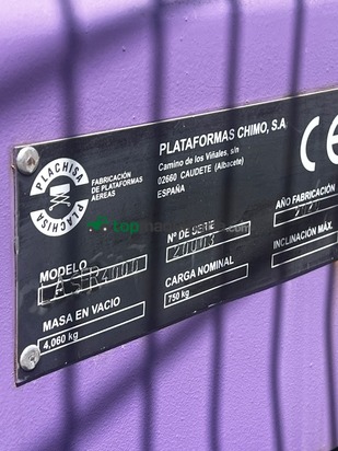 Extendedora Hormigon  PLACHISA modelo LASER 4000