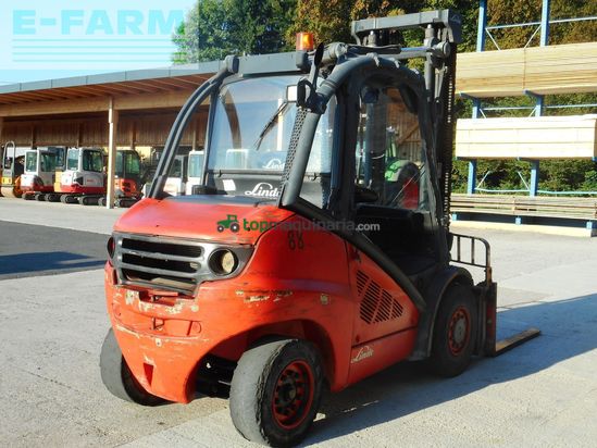 Elevadora - Linde - h45d-01 mit ss + zv + halbkabine