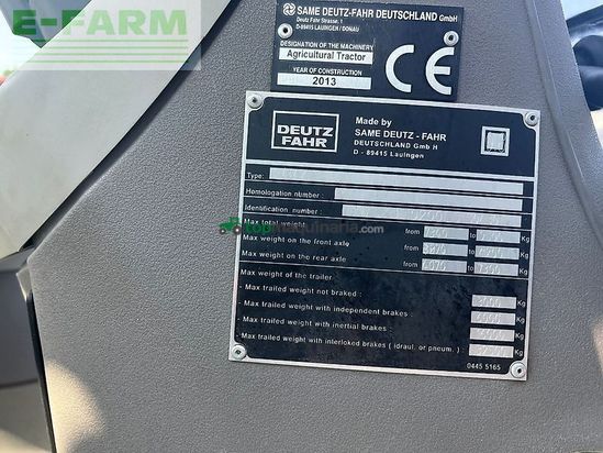 Tractor agrícola - Deutz-Fahr - agrotron 6150