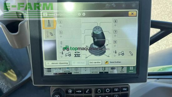 Tractor agrícola - John Deere - 6215r med frontlift og front pto på