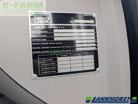 Tractor agrícola - Deutz-Fahr - 6135 c ttv TTV