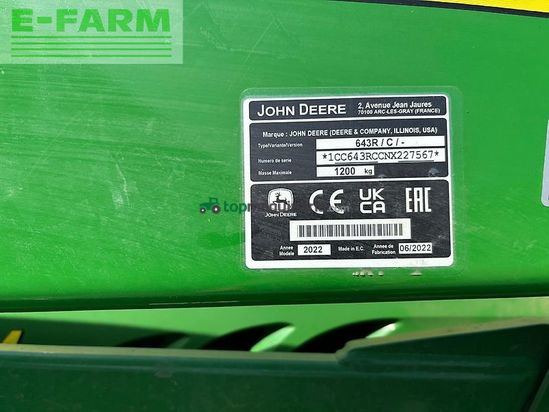 Tractor agrícola - John Deere - 6155m