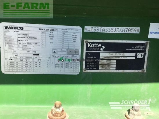 Cisterna - Kotte - tsa 34000