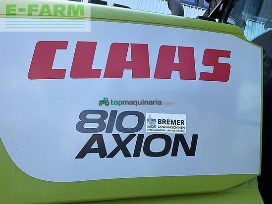 Tractor agrícola - Claas - axion 810 trimble ptg-regelanlage