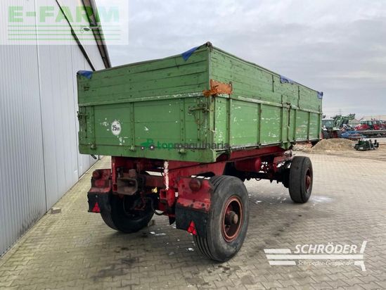 Remolqu agrícola -  - kipper | trocknungswagen