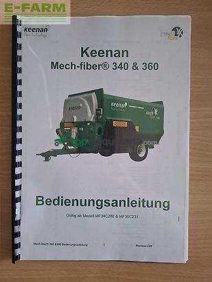 Remolqu esparcidor - Keenan - mech-fiber 360