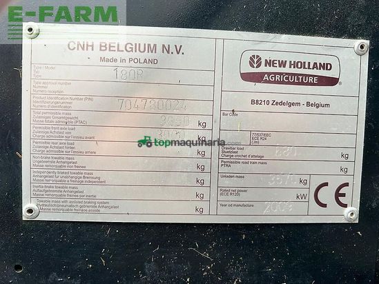 Empacadora gigant - New Holland - br 7070