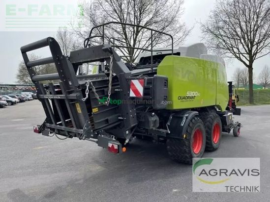 Empacadora gigant - Claas - quadrant 5300 evolution fc tandem