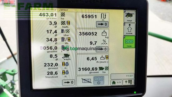 Cosechadora de Cereal - John Deere - t560 hm