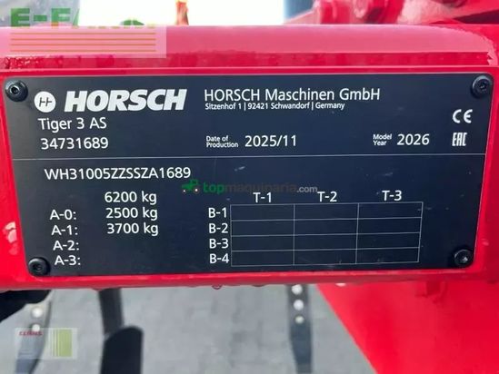 Cultivador - Horsch - tiger 3 as
