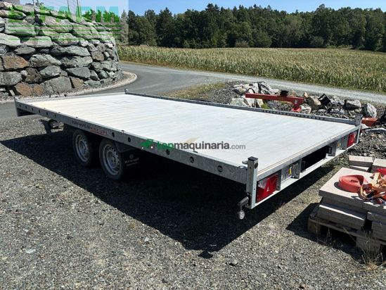 Remolqu agrícola -  - galaxy 3500 - tandemanhänger