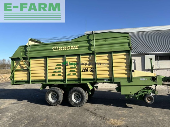 Cinta transportadora de forraje - Krone - AX 280 GL