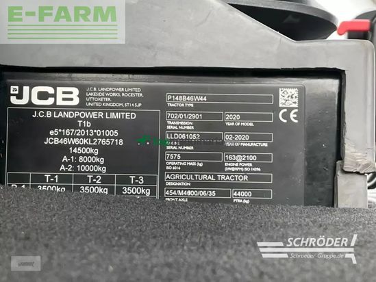Tractor agrícola - JCB - fastrac 4220