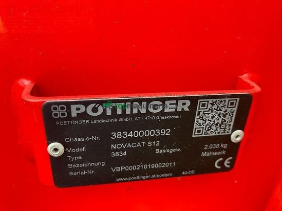 Cortacésped manual - Pöttinger - novacat s 12