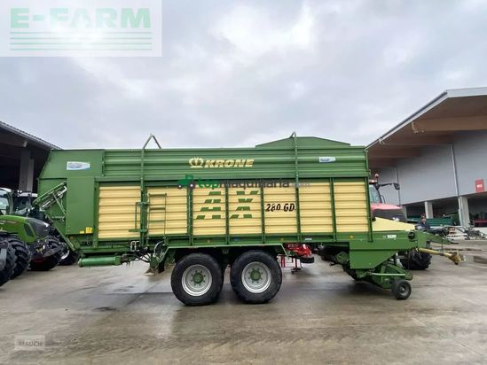 Remolqu agrícola - Krone - ax 280 gd