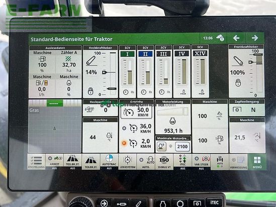 Tractor agrícola - John Deere - 6r155 ivt 50 km/h autopowr