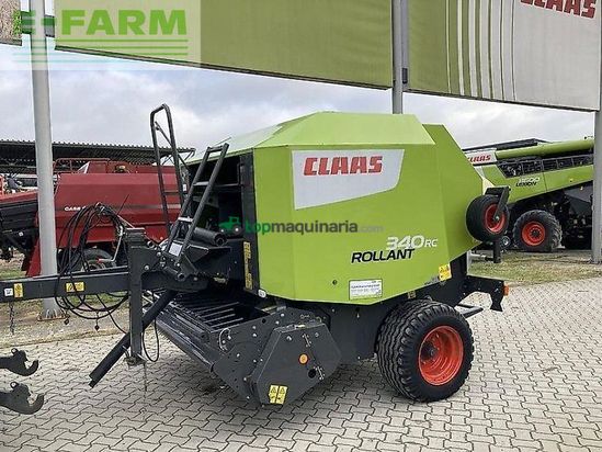 Empacadora gigant - Claas - rollant 340 rc