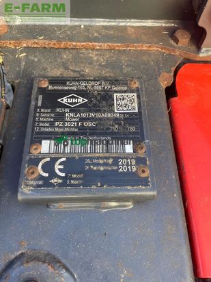 Cortacésped manual - Kuhn - pz 3021 f osc
