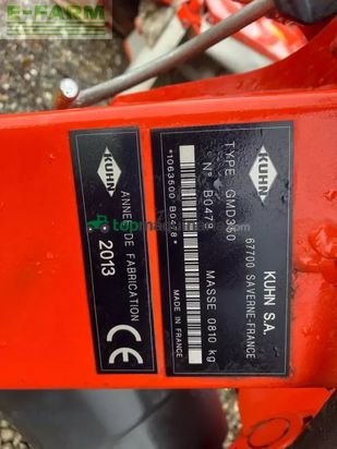 Cortacésped manual - Kuhn - gmd 350