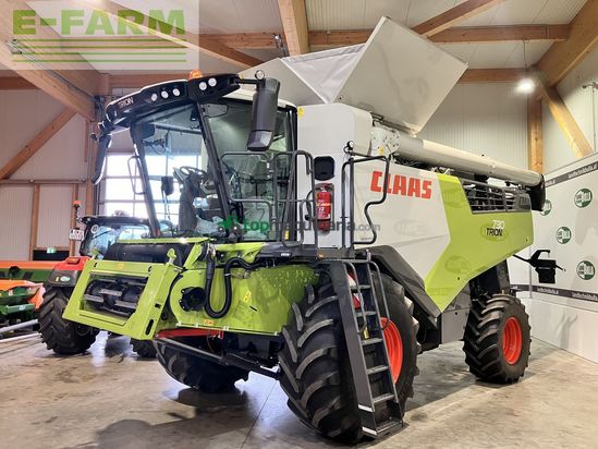 Cosechadora de Cereal - Claas - trion 730