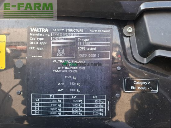 Tractor agrícola - Valtra - t254 versu mit ntrip (nova)