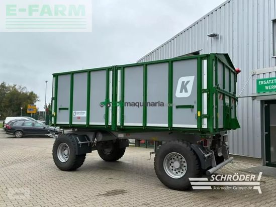 Remolqu agrícola - Kröger - hkd 302 | seitenbordwände als portal