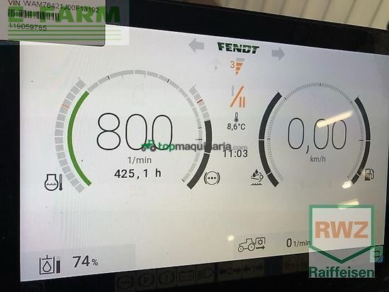 Tractor agrícola - Fendt - 722 vario gen6