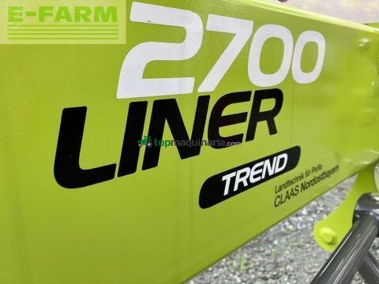 Henificador - Claas - liner 2700 trend