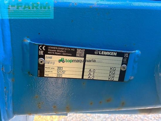 Arado - Lemken - juwel 8m v u 5 l100