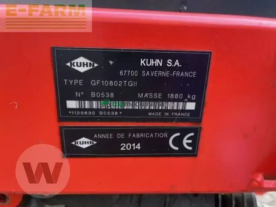 Henificador - Kuhn - gf 10802