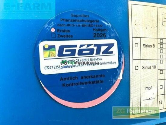 Atomizador - Lemken - cirius 10/1900 mit fronttank 1100 l