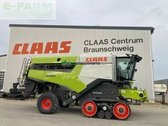 Cosechadora de Cereal - Claas - lexion 6800 terra trac