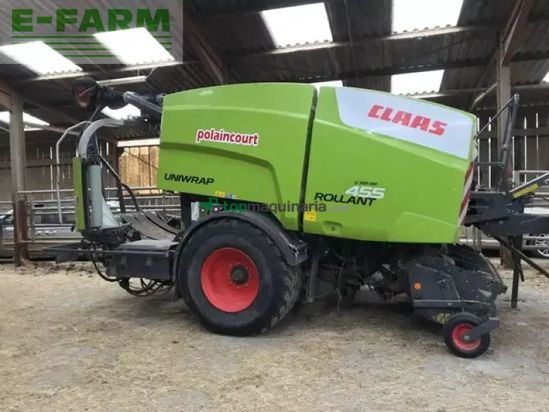 Empacadora gigant - Claas - roland 455 uniwrap