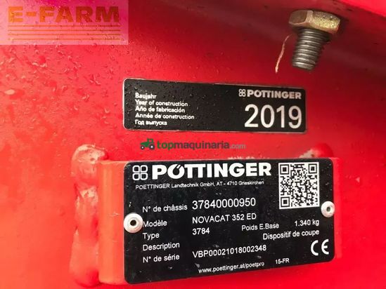 Cortacésped manual - Pöttinger - novacat 352 ed